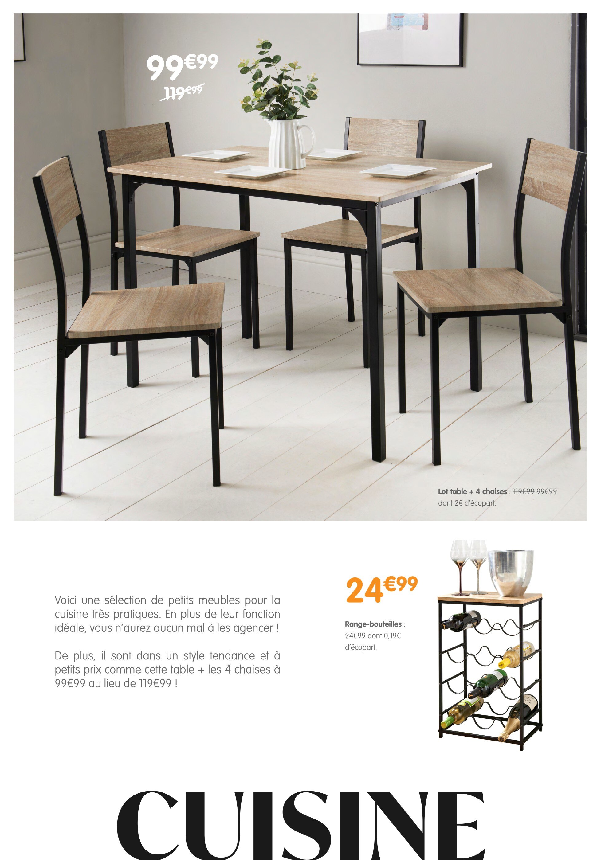 Chaise Cuisine Cora Promo et prix dans le catalogue du moment Chaise Cuisine Cora Promo et prix dans le catalogue du moment