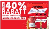 40 % RABATT im Kaufland Prospekt 40 % RABATT von ANHEUSER-BUSCH BUD im aktuellen Kaufland Prospekt fĂĽr