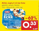 Joghurt mit der Ecke im Angebot bei Netto Marken-Discount in Friedrichshafen Joghurt mit der Ecke Angebote von Müller bei Netto Marken-Discount Friedrichshafen für 0,33 €