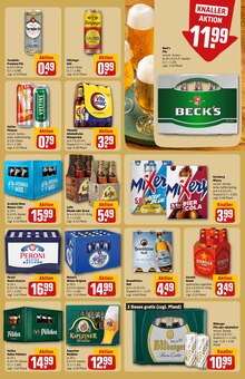 Bitburger im REWE Prospekt "Dein Markt" mit 28 Seiten (Germering)