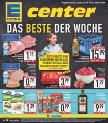 E center Prospekt "DAS BESTE DER WOCHE" für Riedering, 20 Seiten, 23.01.2023 - 28.01.2023 E center Prospekt "DAS BESTE DER WOCHE" für Riedering, 20 Seiten, 23.01.2023 - 28.01.2023