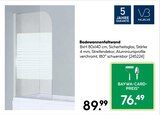 Badewannenfaltwand im Angebot bei BayWa Bau- und Gartenmärkte in Nürnberg Badewannenfaltwand Angebote von Valblue bei BayWa Bau- und Gartenmärkte Nürnberg für 76,49 €