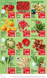 Aktueller Kaufland Prospekt mit Erdbeeren, "Aktuelle Angebote", Seite 14
