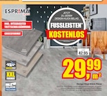 Design-Vinyl-Klick-Fliese im Angebot bei wohnen & sparen Wiegand in Coburg Design-Vinyl-Klick-Fliese Angebote von ESPRIMA DESIGN bei wohnen & sparen Wiegand Coburg für 29,99 €