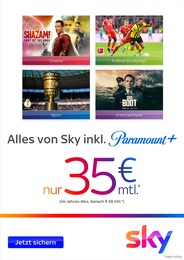 Sky Prospekt "Sky Serien & Netflix" für Witzenhausen, 4 Seiten, 01.09.2023 - 30.09.2023