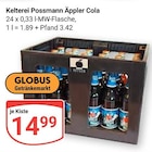 Äppler Cola bei GLOBUS im Prospekt "" für 14,99 €