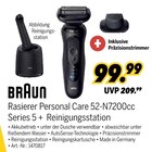 Rasierer Personal Care 52-N7200cc Series 5 + Reinigungsstation bei MEDIMAX im Leipzig Prospekt für 99,99 €