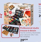 Professional studio trousse à dessin - Buki en promo à 29,99 € chez La Grande Récré Professional studio trousse à dessin - Buki dans le catalogue La Grande Récré