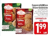 Wecker im EDEKA Prospekt Unsere Goldstücke Roggen-Brötchen von Coppenrath & Wiese im aktuellen EDEKA Prospekt für 1,99 €