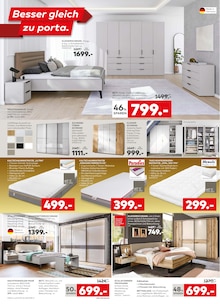 Bett im aktuellen porta Möbel Prospekt (Braunschweig) Bett im porta Möbel Prospekt "Aktuelle Angebote" mit 8 Seiten (Braunschweig)