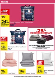 Prix et réduction Oreiller dans le prospectus Carrefour en cours Offre Oreiller dans le catalogue Carrefour du moment à la page 72