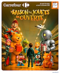 Catalogue Carrefour "LA SAISON DES JOUETS EST OUVERTE" à Caylus et alentours, 60 pages, 14/10/2025 - 01/12/2025
