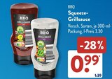 Squeeze-Grillsauce im Angebot bei ALDI SÜD in Aachen Squeeze-Grillsauce Angebote von BBQ bei ALDI SÜD Aachen für 0,99 €