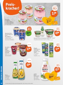 Milch im tegut Prospekt "tegut… gute Lebensmittel" mit 28 Seiten (Stuttgart)