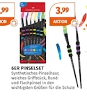 6ER PINSELSET von FABER-CASTELL im aktuellen Müller Prospekt für 3,99 €