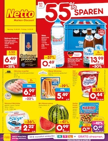 Getränke im Netto Marken-Discount Prospekt "Aktuelle Angebote" mit 77 Seiten (Regensburg)