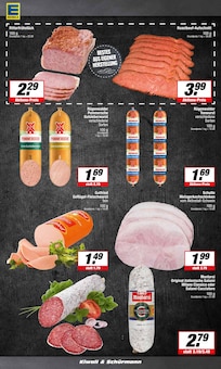 Wurst im EDEKA Prospekt "Aktuelle Angebote" mit 19 Seiten (Osnabrück)