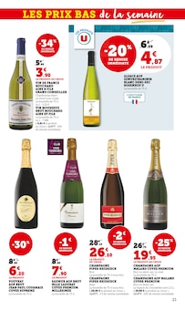 Promo Pinot Noir dans le catalogue Super U du moment à la page 21