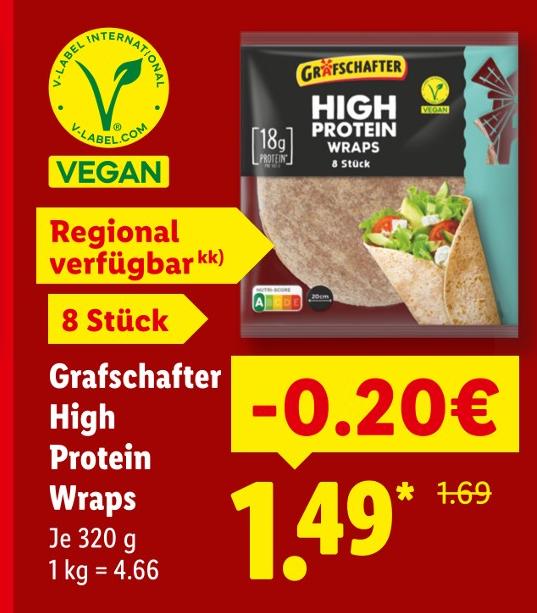High Protein Wraps
