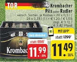 Pils Angebote von Krombacher bei E center Kamp-Lintfort für 11,49 €
