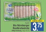 Bio Nürnberger Rostbratwürste Angebote von Kupfer bei E center Dachau für 3,75 €