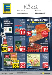 EDEKA Supermarkt Prospekt der aktuellen Woche mit 24 Seiten, gültig von 06.07.2026 bis 11.07.2026, in Raesfeld und Umgebung Aktueller EDEKA Supermarkt Prospekt in Raesfeld und Umgebung, "Aktuelle Angebote" mit 24 Seiten, 06.07.2026 - 11.07.2026