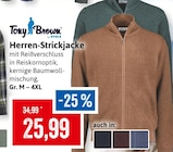 Herren-Strickjacke Angebote von Tony Brown bei Kaufhaus Stolz Kiel für 25,99 €