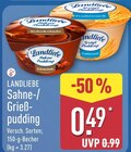 Aktuelles Sahne-/Grießpudding Schokolade Angebot bei ALDI Nord in Osnabrück ab 0,49 €