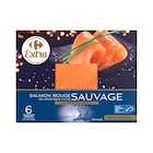 Saumon rouge Sauvage du Pacifique MSC - CARREFOUR EXTRA en promo à 9,89 € chez Carrefour Saumon rouge Sauvage du Pacifique MSC - CARREFOUR EXTRA dans le catalogue Carrefour