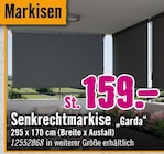 Senkrechtmarkise Garda Angebote bei Hornbach Ettlingen für 159,00 €