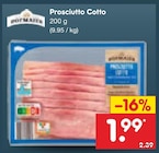 Prosciutto Cotto für 1,99 € bei Netto Marken-Discount im Angebot Prosciutto Cotto im aktuellen Netto Marken-Discount Prospekt