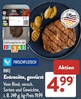 BBQ Entrecôte, gewürzt  im aktuellen ALDI SÜD Prospekt für 4,99 €