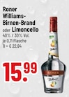 Williams-Birnen-Brand Angebote von Roner bei Trinkgut Ingolstadt für 15,99 €