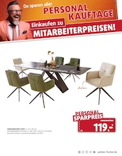 Aktueller Polstermöbel Fischer Prospekt mit Tisch, "NEU! NEUER! NEU-ERÖFFNUNG", Seite 21