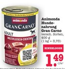 GranCarno Adult Multifleisch-Cocktail Angebote von Animonda bei E center Karlsruhe für 1,49 €