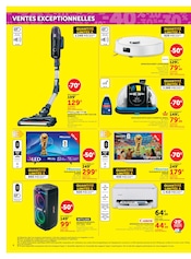 Promos Télévision dans le catalogue "VENTES EXCEPTIONNELLES" de Hyper U Télévision en promo dans le catalogue Hyper U à la page 4