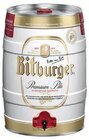 Premium Pils Bierfass mit Zapfhahn Angebote von Bitburger bei Lidl Ulm für 8,99 €