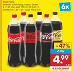 Aktuelle Coca Cola Angebote bei Netto Marken-Discount in Rostock Aktuelles Coca-Cola Angebot bei Netto Marken-Discount in Rostock ab 4,99 €