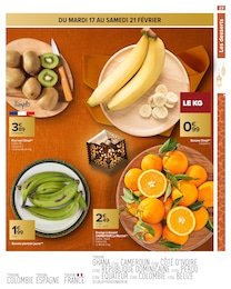 Offre Banane Plantain dans le catalogue Carrefour du moment à la page 23