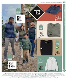 Promo Manteau Homme dans le catalogue Carrefour du moment à la page 13