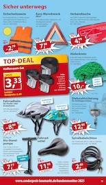 Aktueller Sonderpreis Baumarkt Prospekt mit Fahrradzubehör, "... da, wo das Gärtnerherz lacht!", Seite 19