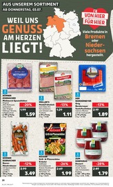 Fleisch im Kaufland Prospekt in Elmshorn Aktueller Kaufland Prospekt mit Fleisch, "Aktuelle Angebote", Seite 20