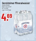 Mineralwasser im Angebot bei Marktkauf in Menden Mineralwasser Angebote von Gerolsteiner bei Marktkauf Menden für 4,69 €