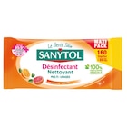 Lingettes désinfectantes - SANYTOL en promo chez Carrefour Lingettes désinfectantes - SANYTOL dans le catalogue Carrefour