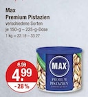 Premium Pistazien von Max im aktuellen V-Markt Prospekt