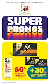 Catalogue Supermarchés Bi1 en cours à Malbuisson et alentours, "SUPER PROMOS", 32 pages, 16/09/2025 - 28/09/2025
