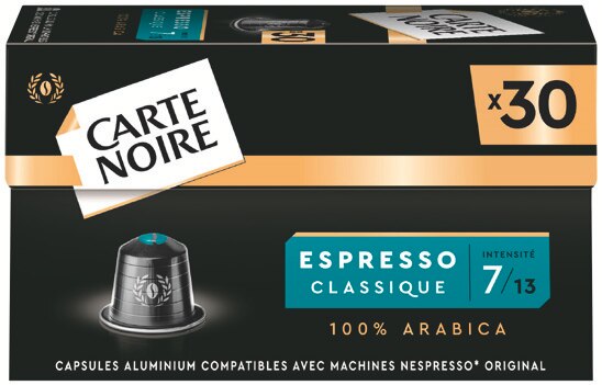 CARTE NOIRE Café Carte Noire Lungo classique n°6