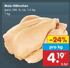Aktuelles Mais-Hähnchen Angebot bei Netto Marken-Discount in Düsseldorf ab 4,19 €