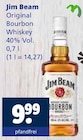Aktuelles Original Bourbon Whiskey Angebot bei Getränkewelt in Duisburg ab 9,99 €