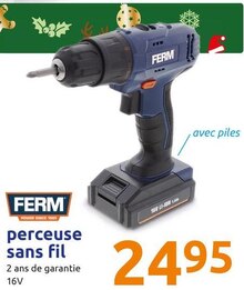 perceuse sans fil - Action à Le Havre perceuse sans fil en promo chez Action Le Havre à 24,95 €